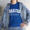 10066849678262422682_2048-1.jpeg "Created With A Purpose" (Ephesians 2:10) Christian Faith Scripture T-Shirt (Heavy Cotton)
