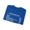 10332357143125336603_2048.jpeg "Jesus Paid It All" (Romans 6:23) Receipt of Grace Christian Faith Sweatshirt
