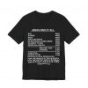 "Jesus Paid It All" (Romans 6:23) Receipt of Grace Christian Faith T-Shirt (Jersey Thin)