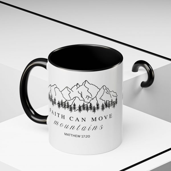 10566164294034927949_2048.jpeg "Faith Can Move Mountains" (Matthew 17:20) Accent Mug Christian Mountain Graphic