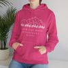"Faith Can Move Mountains" (Matthew 17:20) Christian Mountain Graphic Hoodie