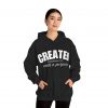 10673627629856670471_2048.jpeg "Created With A Purpose" (Ephesians 2:10) Christian Faith Scripture Hoodie