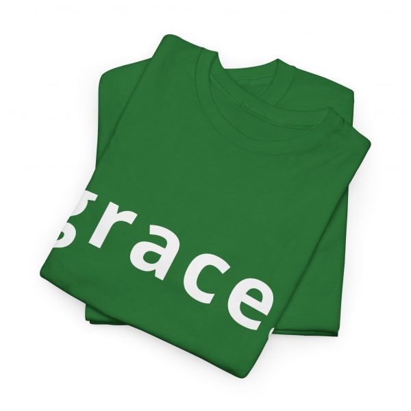 "Grace" Minimalist Inspirational Christian Faith T-Shirt (Heavy Cotton)