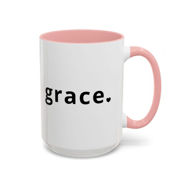 10810422158948776815_2048.jpeg "Grace" Minimalist Inspirational Christian Faith Ceramic Mug