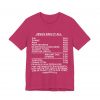 "Jesus Paid It All" (Romans 6:23) Receipt of Grace Christian Faith T-Shirt (Jersey Thin)