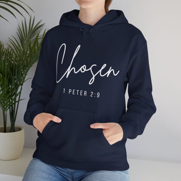 10984395159376712564_2048.jpeg "Chosen" (1 Peter 2:9) Christian Faith Scripture Hoodie