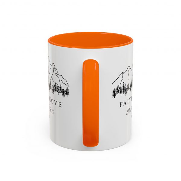 10986049007604114624_2048.jpeg "Faith Can Move Mountains" (Matthew 17:20) Accent Mug Christian Mountain Graphic