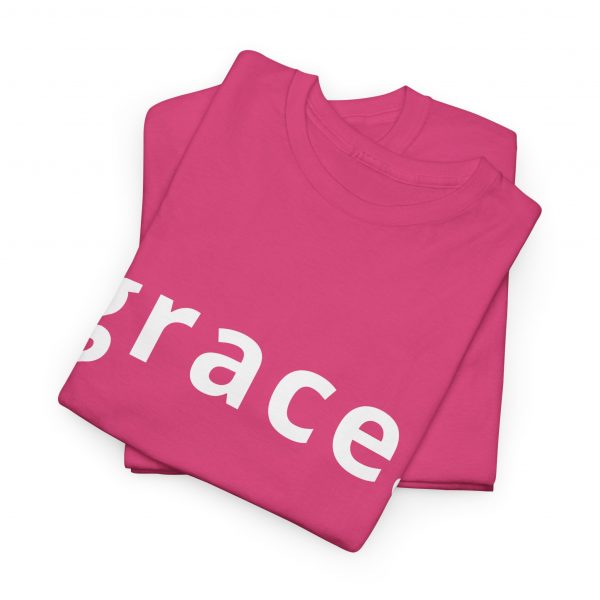 "Grace" Minimalist Inspirational Christian Faith T-Shirt (Heavy Cotton)