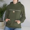 "The Lord Is My Shepherd" Christian Faith Pullover Hoodie with Cute Sheep