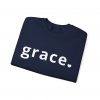 "Grace" Minimalist Inspirational Christian Faith Sweatshirt