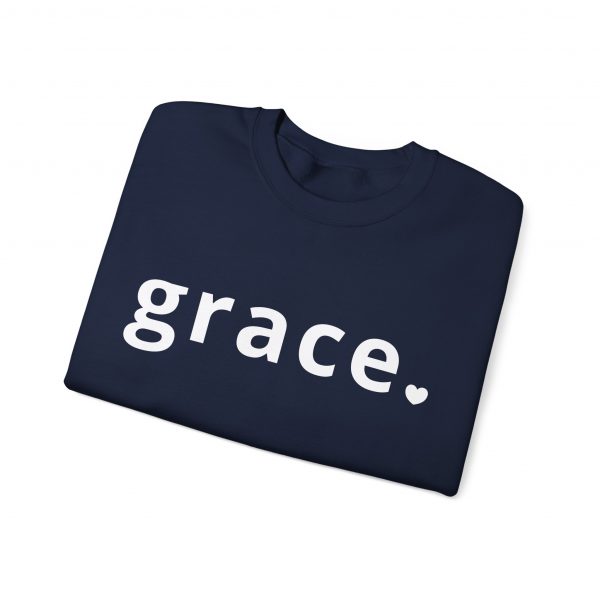 "Grace" Minimalist Inspirational Christian Faith Sweatshirt