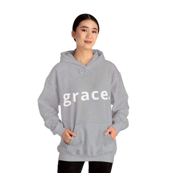 "Grace" Minimalist Inspirational Christian Faith Hoodie