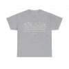 "Faith Over Fear" (Psalm 34) Floral Scripture Christian Faith T-Shirt (Heavy Cotton)