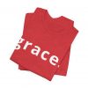 12066164670565054441_2048.jpeg "Grace" Minimalist Inspirational Christian Faith T-Shirt (Jersey Thin)