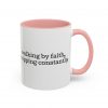 12258618225708533569_2048.jpeg "Walking by Faith Tripping Constantly" Christian Faith Mug