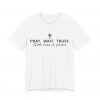 12261794505875428799_2048.jpeg "Pray Wait Trust God Has a Plan" Christian Faith T-Shirt (White) (Jersey Thin)