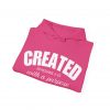 12883924156669850443_2048.jpeg "Created With A Purpose" (Ephesians 2:10) Christian Faith Scripture Hoodie