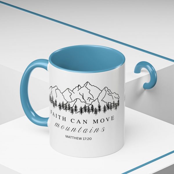 12950065407379491188_2048.jpeg "Faith Can Move Mountains" (Matthew 17:20) Accent Mug Christian Mountain Graphic