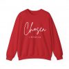 "Chosen" (1 Peter 2:9) Christian Faith Scripture Sweatshirt