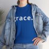 "Grace" Minimalist Inspirational Christian Faith T-Shirt (Heavy Cotton)