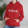 "Grace" Minimalist Inspirational Christian Faith Hoodie
