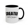 "Created With A Purpose" (Ephesians 2:10) Christian Faith Scripture Mug