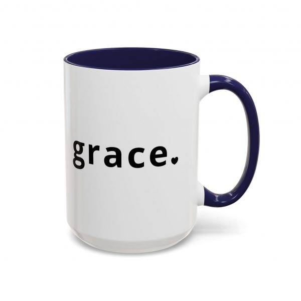 13304738826237418227_2048.jpeg "Grace" Minimalist Inspirational Christian Faith Ceramic Mug