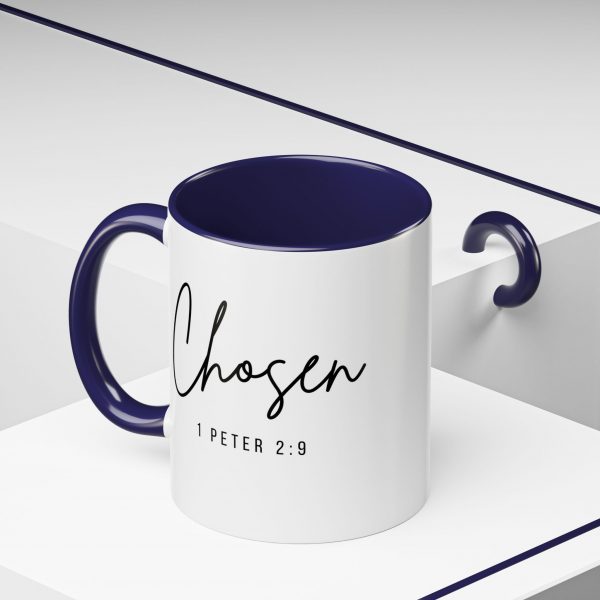 "Chosen" (1 Peter 2:9) Christian Faith Scripture Ceramic Mug