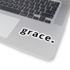 "Grace" Minimalist Inspirational Christian Faith Vinyl Kiss-Cut Sticker