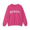 "Grace" Minimalist Inspirational Christian Faith Sweatshirt