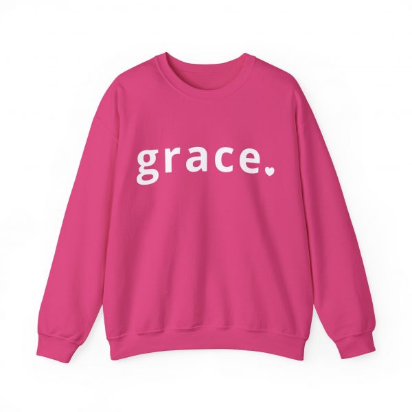"Grace" Minimalist Inspirational Christian Faith Sweatshirt