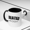 "Created With A Purpose" (Ephesians 2:10) Christian Faith Scripture Mug