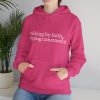 14055775310690496105_2048.jpeg "Walking by Faith Tripping Constantly" Christian Faith Hoodie