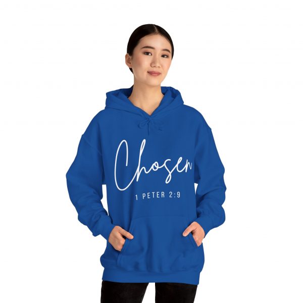 14155864098799765978_2048.jpeg "Chosen" (1 Peter 2:9) Christian Faith Scripture Hoodie
