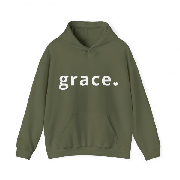 "Grace" Minimalist Inspirational Christian Faith Hoodie