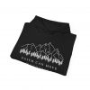 "Faith Can Move Mountains" (Matthew 17:20) Christian Mountain Graphic Hoodie