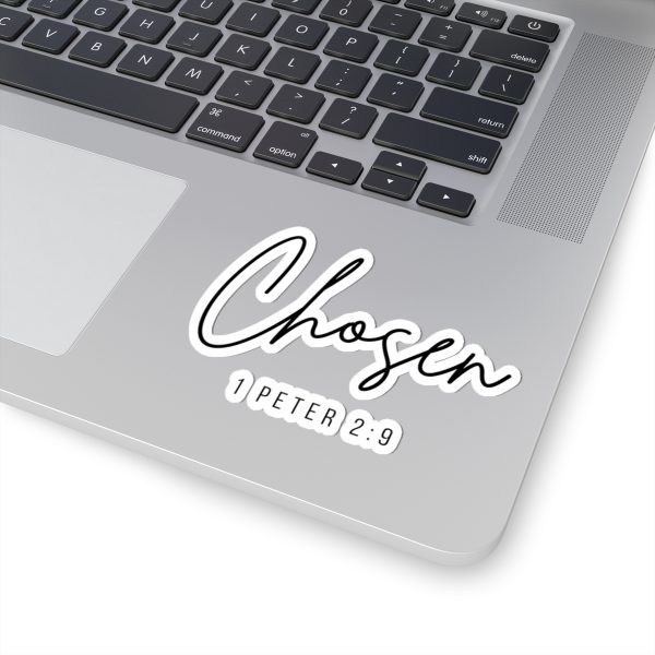 "Chosen" (1 Peter 2:9) Christian Faith Scripture Vinyl Kiss-Cut Stickers