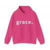 "Grace" Minimalist Inspirational Christian Faith Hoodie