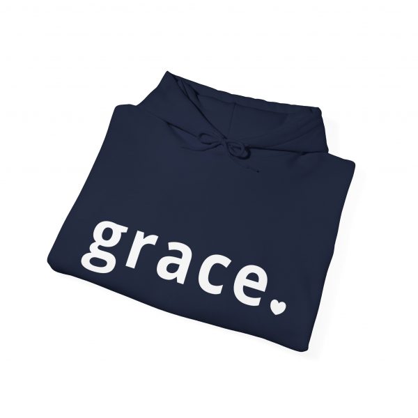 "Grace" Minimalist Inspirational Christian Faith Hoodie