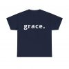 "Grace" Minimalist Inspirational Christian Faith T-Shirt (Heavy Cotton)