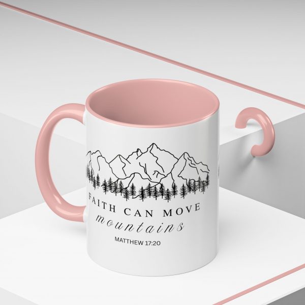 14912020623768837122_2048.jpeg "Faith Can Move Mountains" (Matthew 17:20) Accent Mug Christian Mountain Graphic