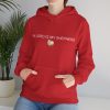 "The Lord Is My Shepherd" Christian Faith Pullover Hoodie with Cute Sheep