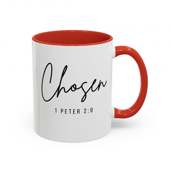 "Chosen" (1 Peter 2:9) Christian Faith Scripture Ceramic Mug