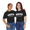 1516722355830332986_2048.jpeg "Created With A Purpose" (Ephesians 2:10) Christian Faith Scripture T-Shirt (Jersey Thin)