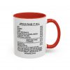 15249298767155262691_2048.jpeg "Jesus Paid It All" (Romans 6:23) Receipt of Grace Christian Faith Ceramic Mug