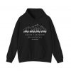 "Faith Can Move Mountains" (Matthew 17:20) Christian Mountain Graphic Hoodie