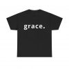"Grace" Minimalist Inspirational Christian Faith T-Shirt (Heavy Cotton)