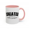 "Created With A Purpose" (Ephesians 2:10) Christian Faith Scripture Mug