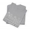 "Faith Over Fear" (Psalm 34) Floral Scripture Christian Faith T-Shirt (Heavy Cotton)