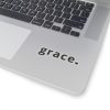 "Grace" Minimalist Inspirational Christian Faith Vinyl Kiss-Cut Sticker
